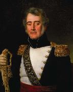 A portrait of Brigadier General Jean Baptiste Plauche by Jean Joseph Vaudechamp Jean joseph Taillasson